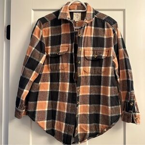 Billabong Oversized Plaid Flannel